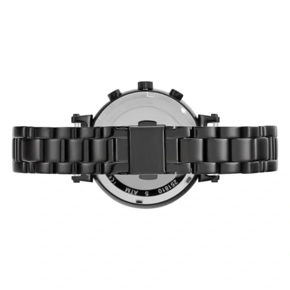 MICHAEL KORS • New Battery Black Chronograph Sofie Watch Ready To Wear - Picture 4 of 8